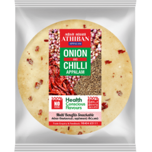 Onion and Chilli Appalam