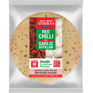 Red Chilli Garlic Appalam